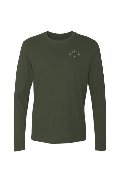 'Blessed&' Long Sleeve
