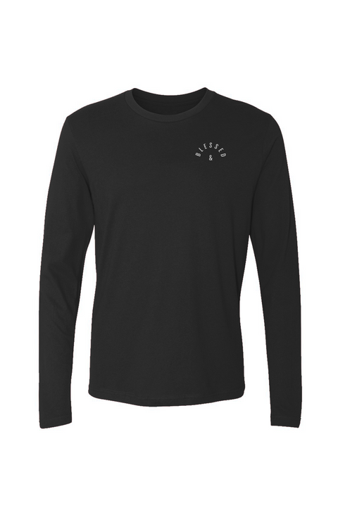 'Blessed&' Long Sleeve