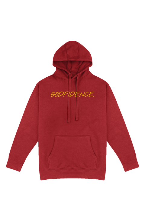 GODFIDENCE Embroidered Hoodie