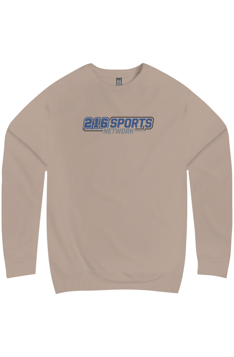 216 Sports Network Embroidered Crewneck