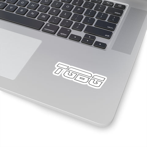 TGBG White Sticker