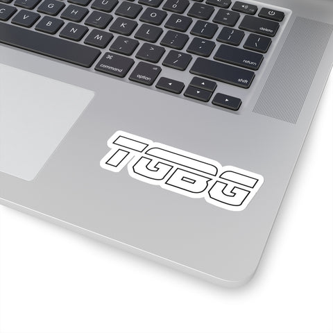 TGBG White Sticker
