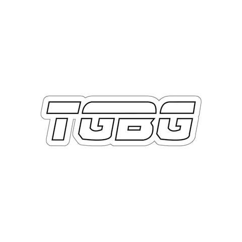 TGBG White Sticker