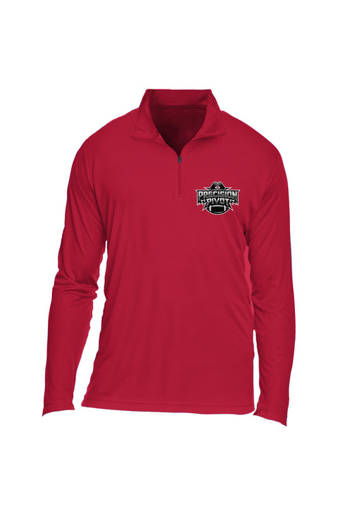 @precisionpiv Dri-Fit Embroidered Logo Quarter-Zip