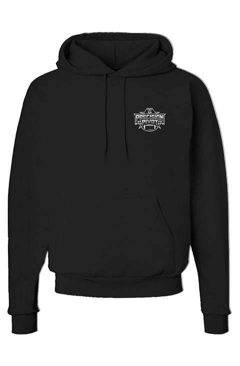 @precisionpiv Embroidered Logo Hoodie