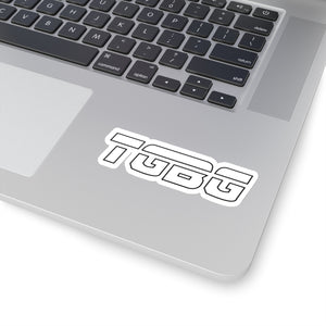 TGBG White Sticker